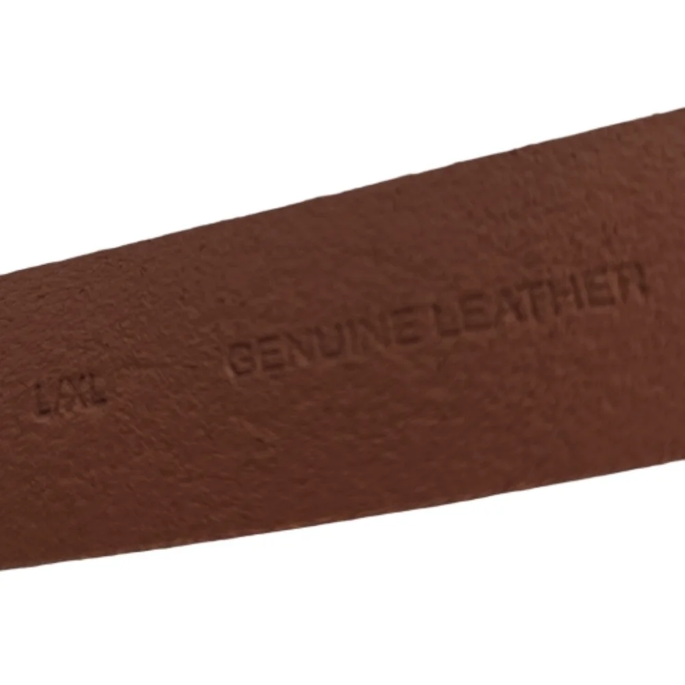 Frye NWT Genuine Leather Belt Harness Buckle Size L/XL Leather Loop Retail $58